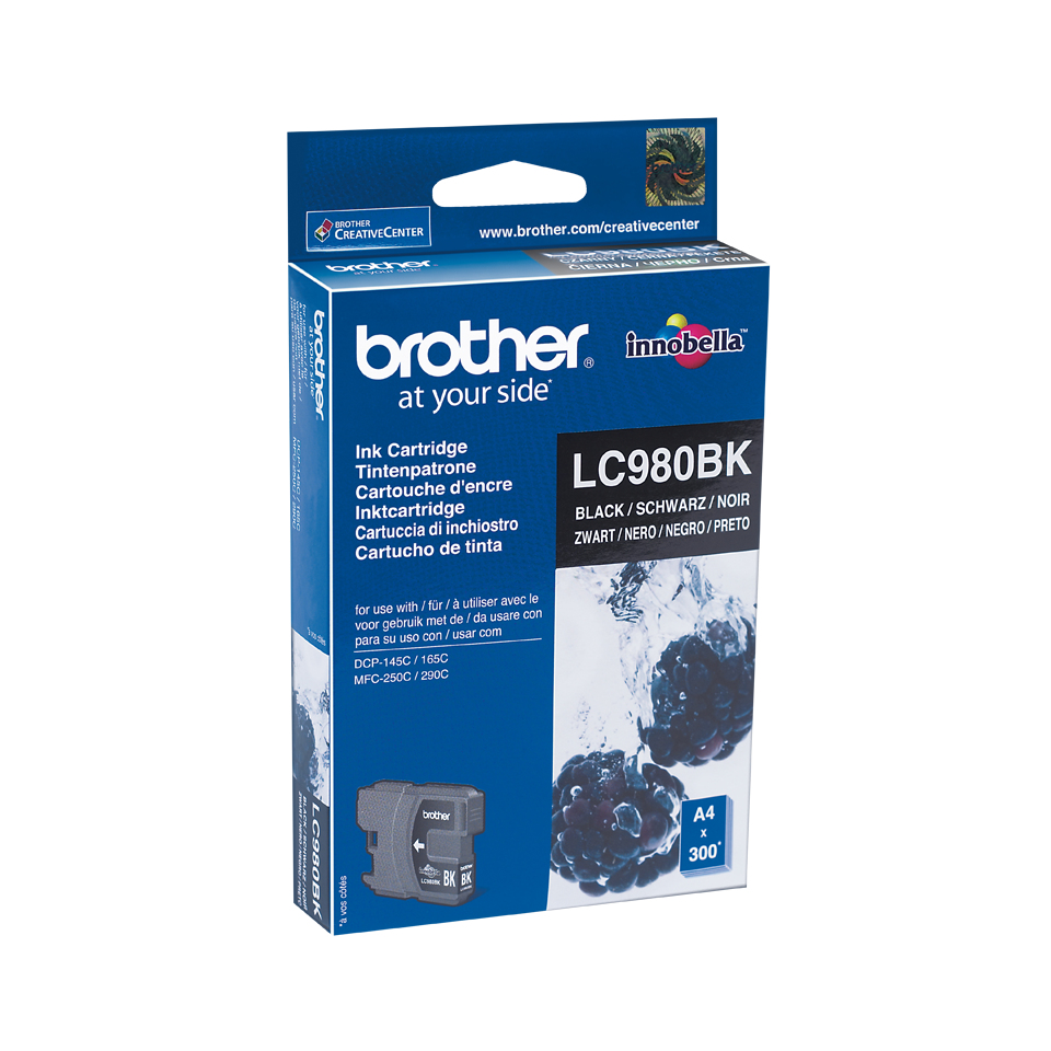 Cartuccia BROTHER originale  LC-980BK