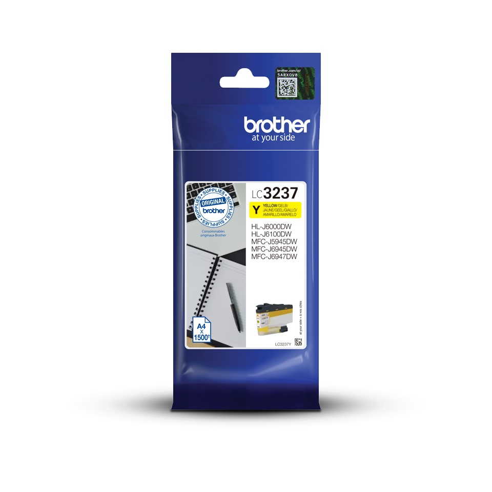 Cartuccia BROTHER originale  LC-3237Y