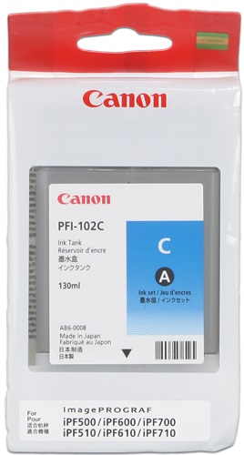 Cartuccia CANON originale  0896B001, PFI-102C