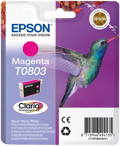 Cartuccia EPSON originale  C13T08034010, C13T08034011, T0803