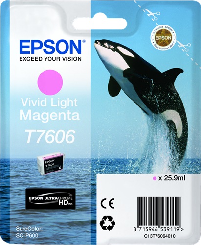 Cartuccia EPSON originale  C13T76064010, T7606