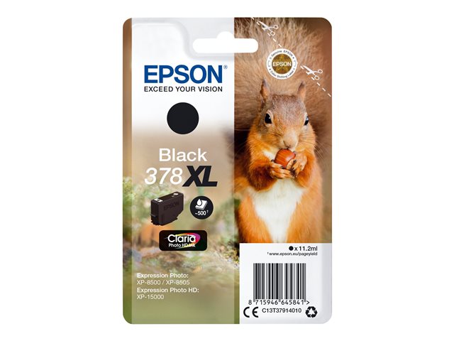 Cartuccia EPSON originale  378XL, C13T37914010