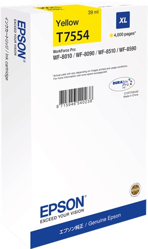 Cartuccia EPSON originale  C13T755440, T7554