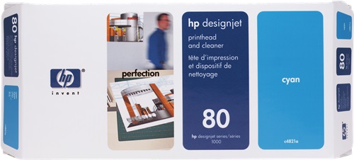 Cartuccia HP originale  80, C4821A