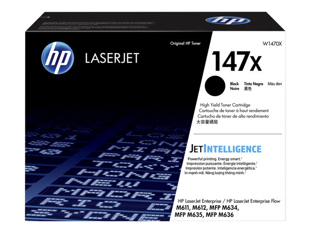 Toner Laser Originale HP  147X, W1470X