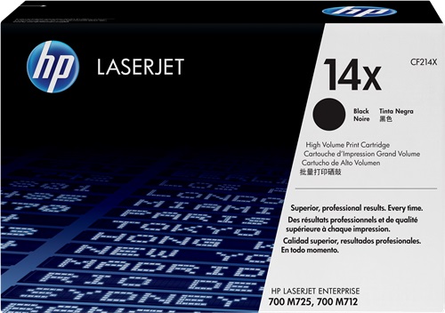 Toner Laser Originale HP  14X, CF214X