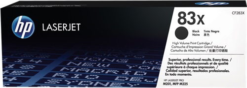 Toner Laser Originale HP  83X, CF283X