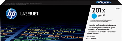 Toner Laser Originale HP  201X, CF401X