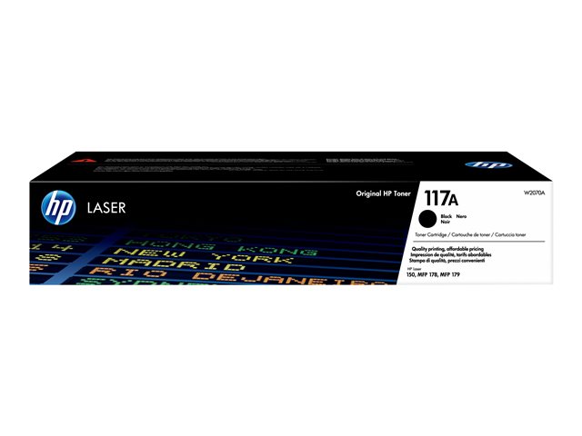 Toner Laser Originale HP  117A, W2070A