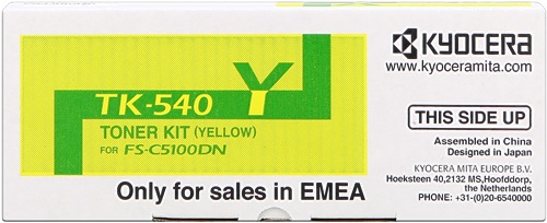 Toner Laser Originale KYOCERA - MITA  1T02HLAEU0, TK-540Y