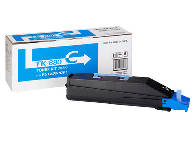 Toner Laser Originale KYOCERA - MITA  1T02KACNL0, TK-880C
