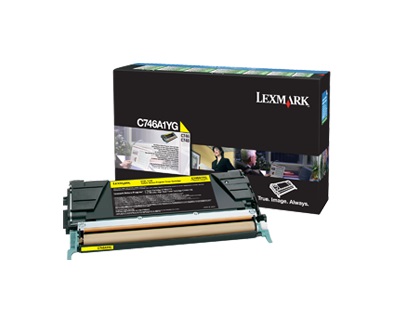Toner Laser Originale LEXMARK  C746A1YG