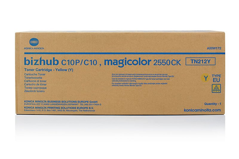 Toner Laser Originale MINOLTA  A00W172, TN212Y