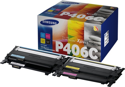 Toner Laser Originale SAMSUNG, HP  CLT-P406C, SU375A