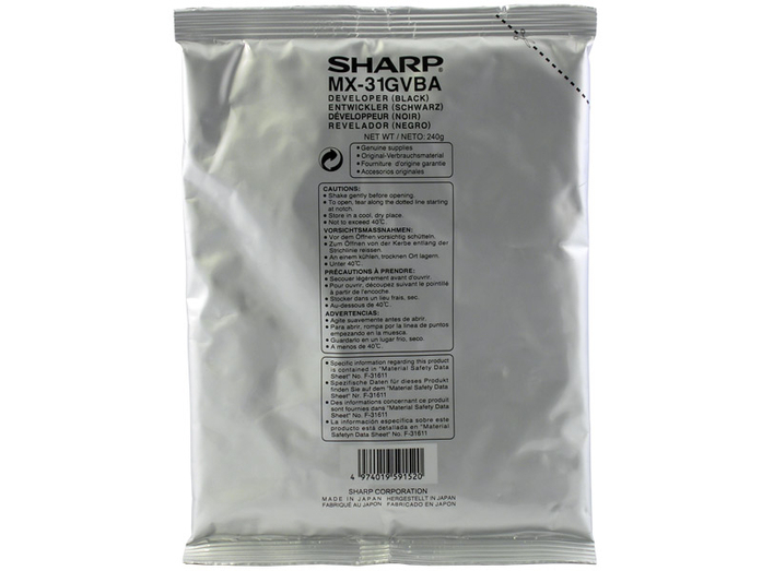 Cartuccia Developer Originale SHARP  MX-31GVBA