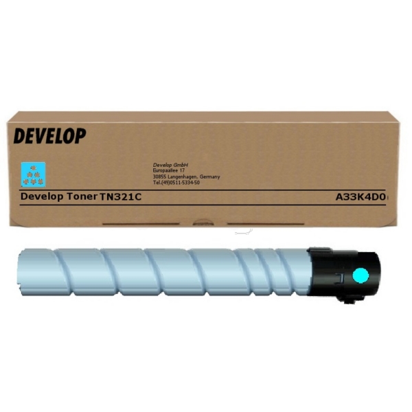 Toner originale DEVELOP  A33K4D0, TN-321C.