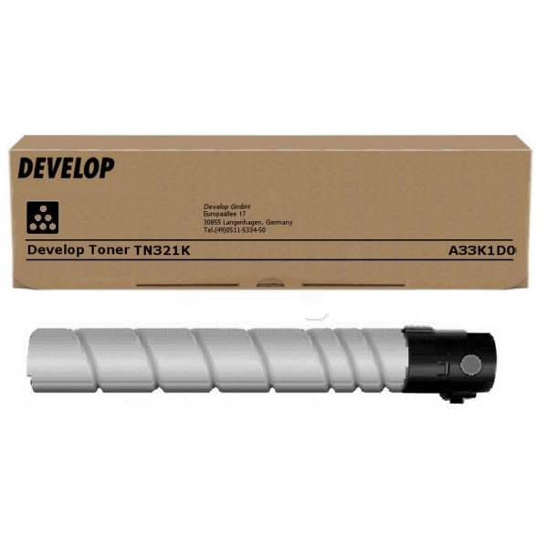 Toner originale DEVELOP  A33K1D0, TN-321BK.