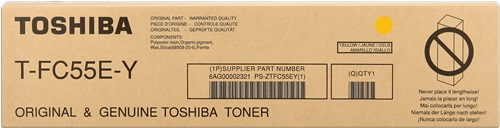 Toner originale TOSHIBA  6AK00000117, 6AK00000465, T-FC55E-Y