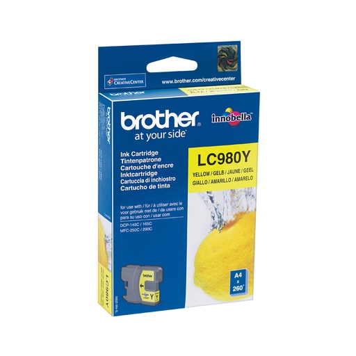 [IO-4606499] Cartuccia BROTHER originale  LC-980Y