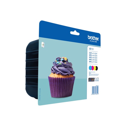 [IO-4609395] Cartuccia BROTHER originale  LC-123VALBP