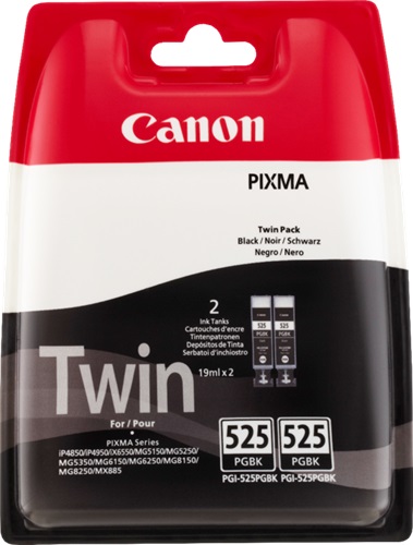 [IO-4602375] Cartuccia CANON originale  4529B006, 4529B010, PGI-525PGBK