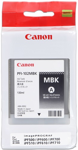 [IO-4606182] Cartuccia CANON originale  0894B001, PFI-102MBK