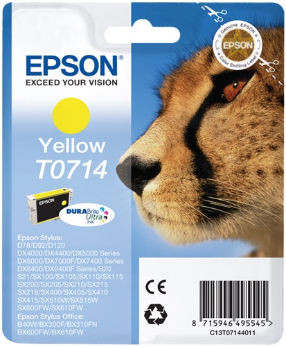 [IO-4602489] Cartuccia EPSON originale  C13T07144010, C13T07144011, C13T07144012, T0714