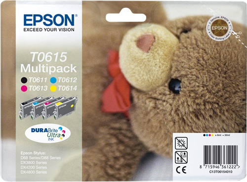 [IO-4602495] Cartuccia EPSON originale  C13T06154010, T0615