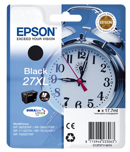 [IO-4608315] Cartuccia EPSON originale  27XL, C13T27114010, C13T27114012