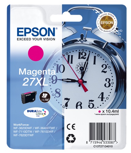 [IO-4608317] Cartuccia EPSON originale  27XL, C13T27134010, C13T27134012