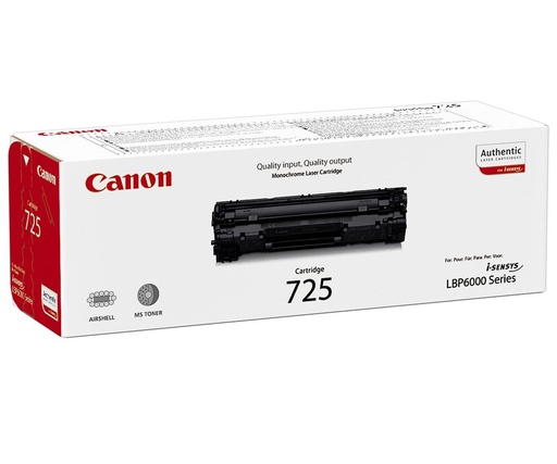 [TO-4602931] Toner Laser Originale CANON  3484B002, 725