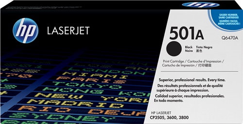 [TO-4602444] Toner Laser Originale HP  501A, Q6470A