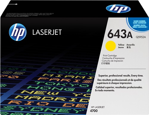 [TO-4602454] Toner Laser Originale HP  643A, Q5952A