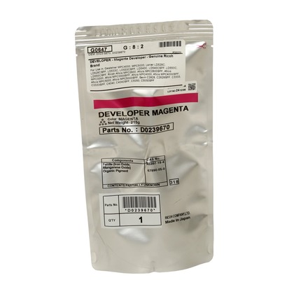 [1460424] Cartuccia Developer Originale RICOH  D023-9670