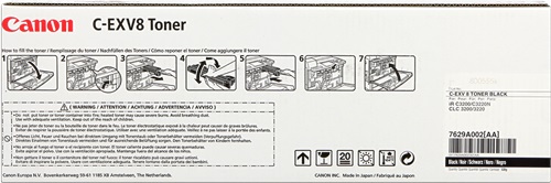 [1010211] Toner originale CANON  7629A002, C-EXV8