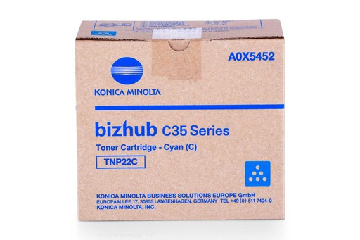 [1250402] Toner originale MINOLTA  A0X5452, TNP22C