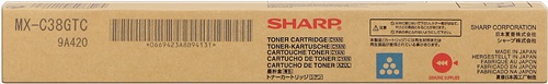 [1500225] Toner originale SHARP  MX-C38GTC