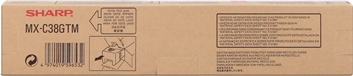 [1500226] Toner originale SHARP  MX-C38GTM